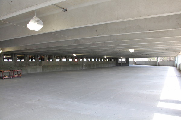 Webster Garden Avenue Garage interior