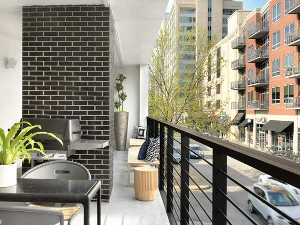 The Koman Group's The Euclid balcony