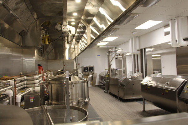 Barnes Jewish IOH Central Kitchen mechanical room