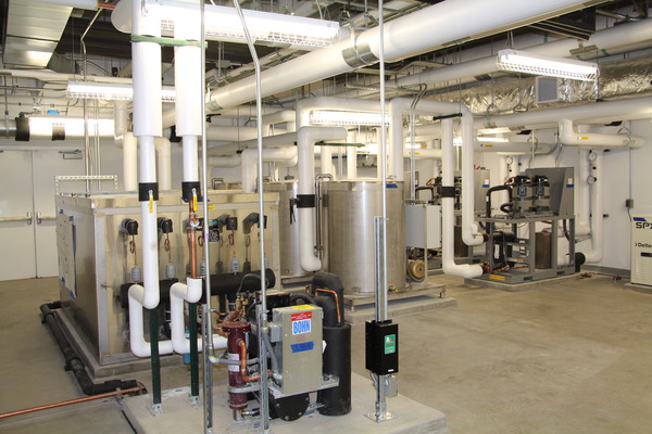 Barnes Jewish IOH Central Kitchen mechanical room