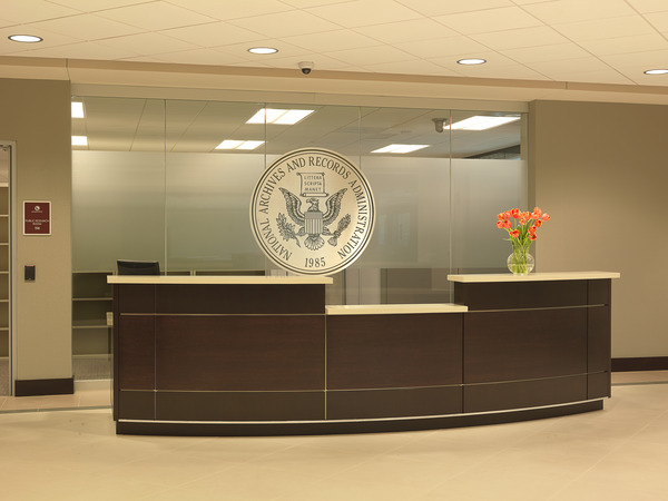 GSA's NARA welcome desk