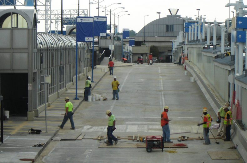 Lambert Baggage Claim Drive Storm Sewer & Waterproofing - Tarlton