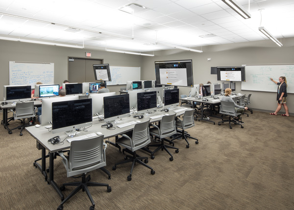 The University of Missouri Lafferre computer lab