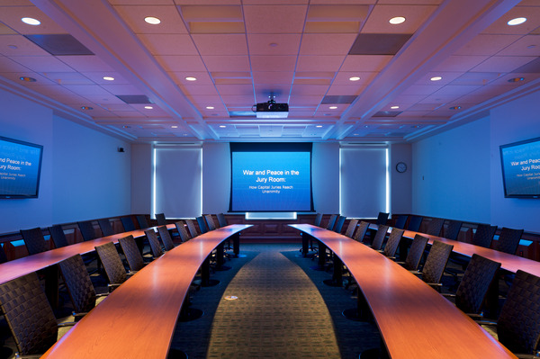 Washington University Law board room