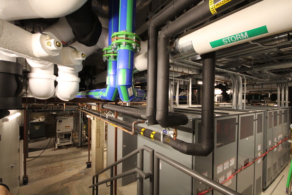 Washington University Bryan Hall mechanical workings