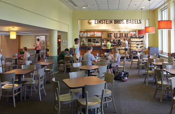 Washington University Simon Hall Einstein Bros. Bagels location