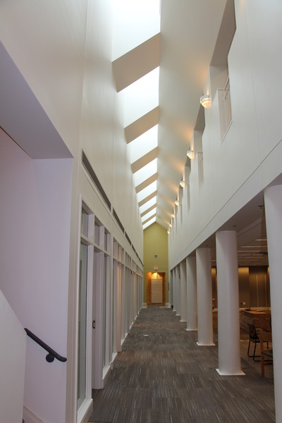Washington University Simon Hall skylights