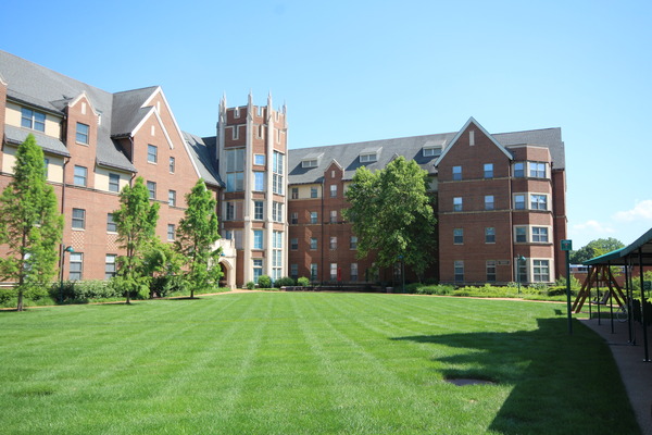 Washington University student housing exterior