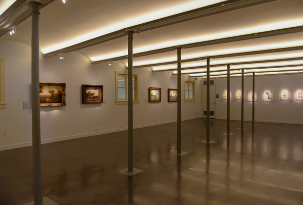 gallery space at Missouri Botanical Garden