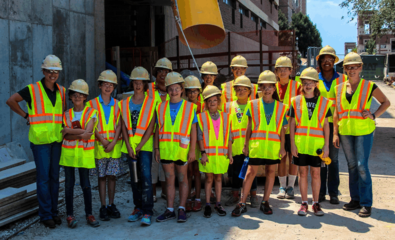 Girl Scouts Construction Zone