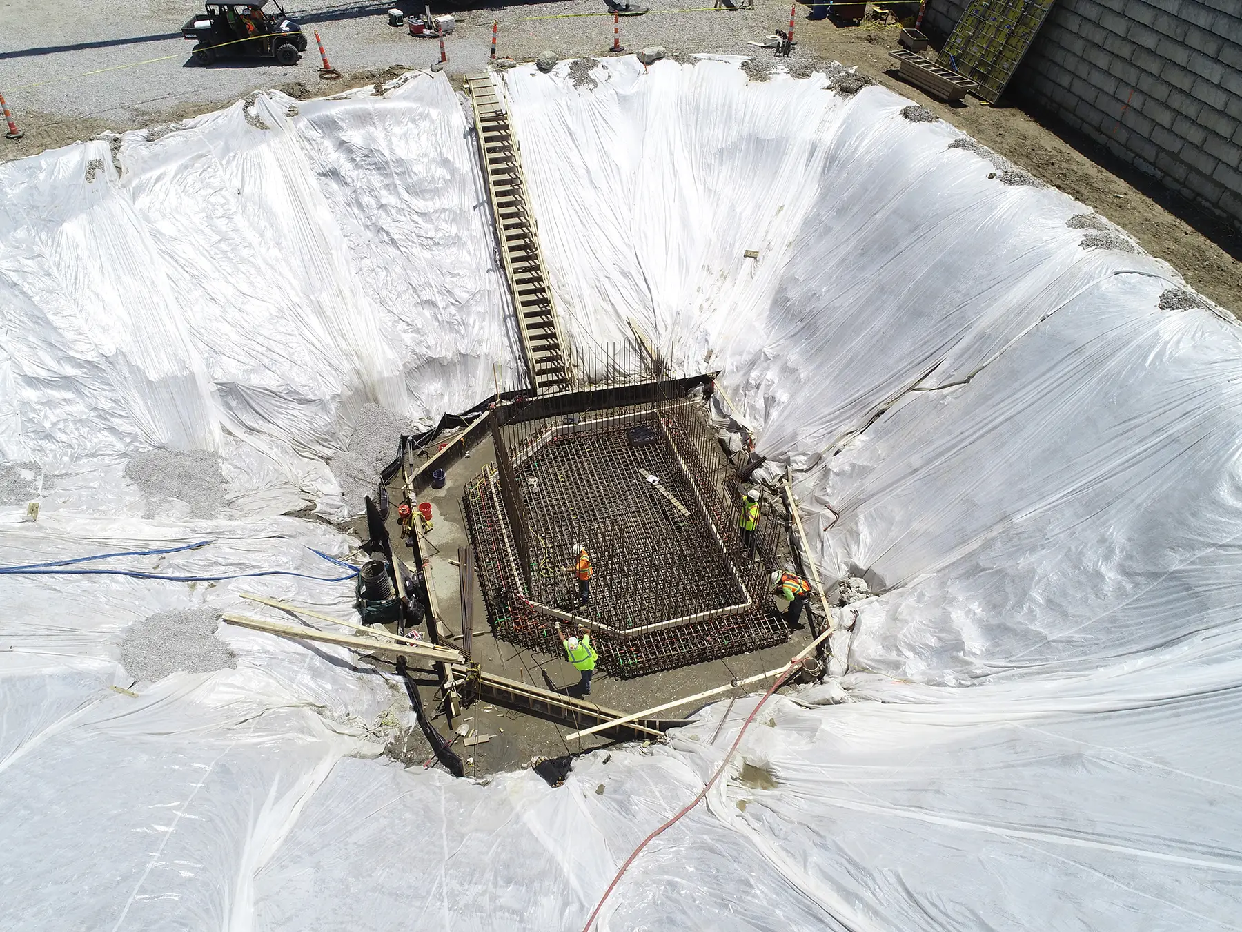 MWC Central Plant water plant basin replacement