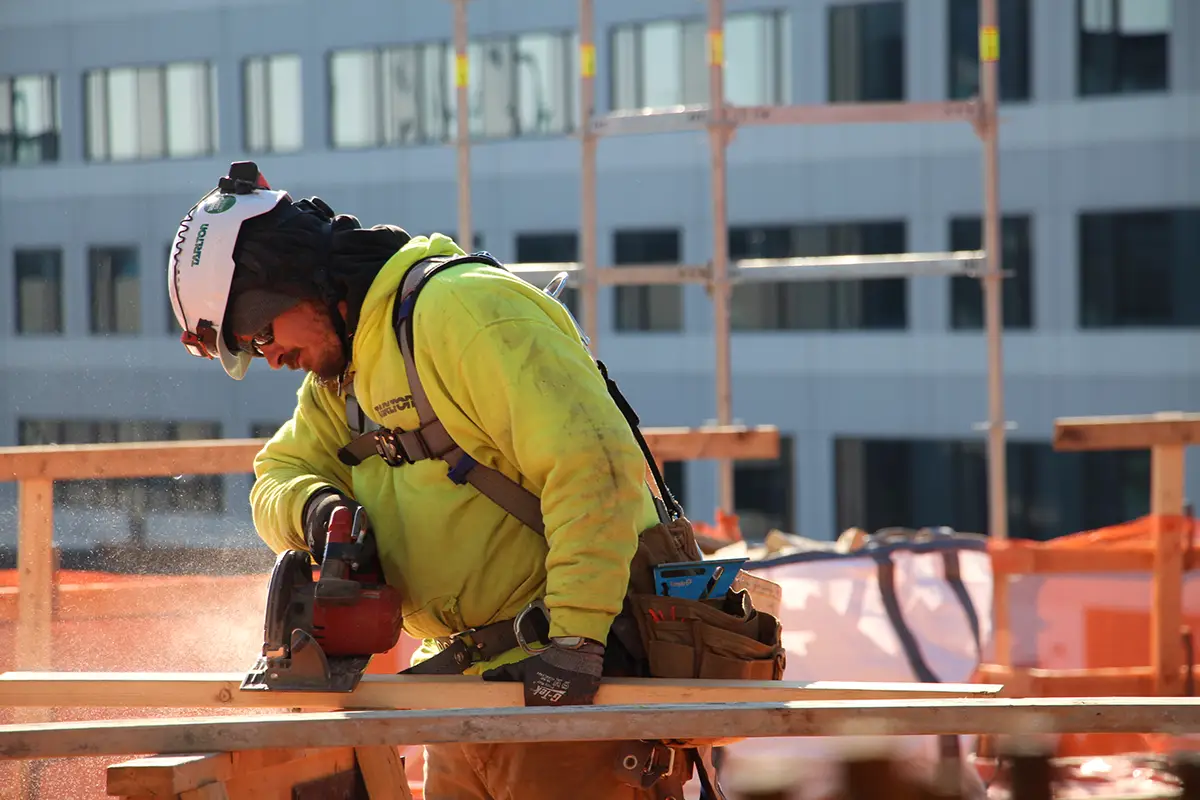 Construction working cutting materials