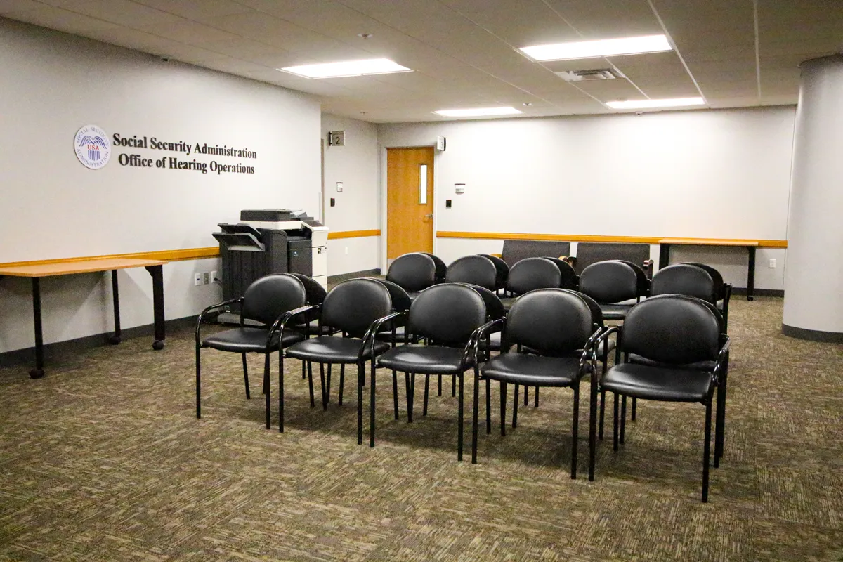 GSA court waiting room